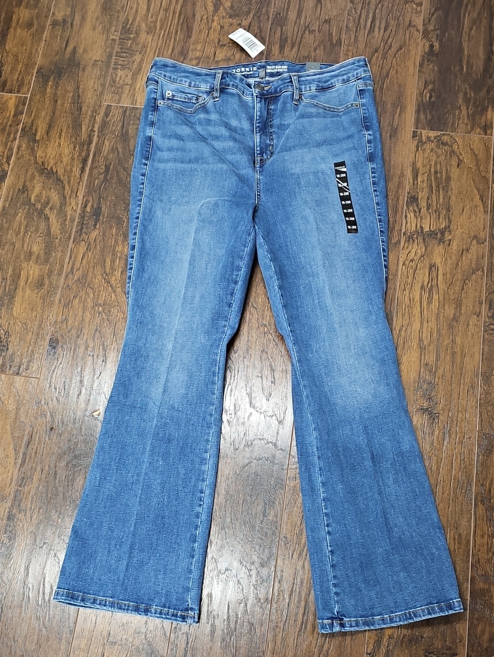 TORRID Trio High-Rise Boot Jean Size 16-20R - Picture 3 of 8